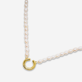 Alignment Pearl Necklace