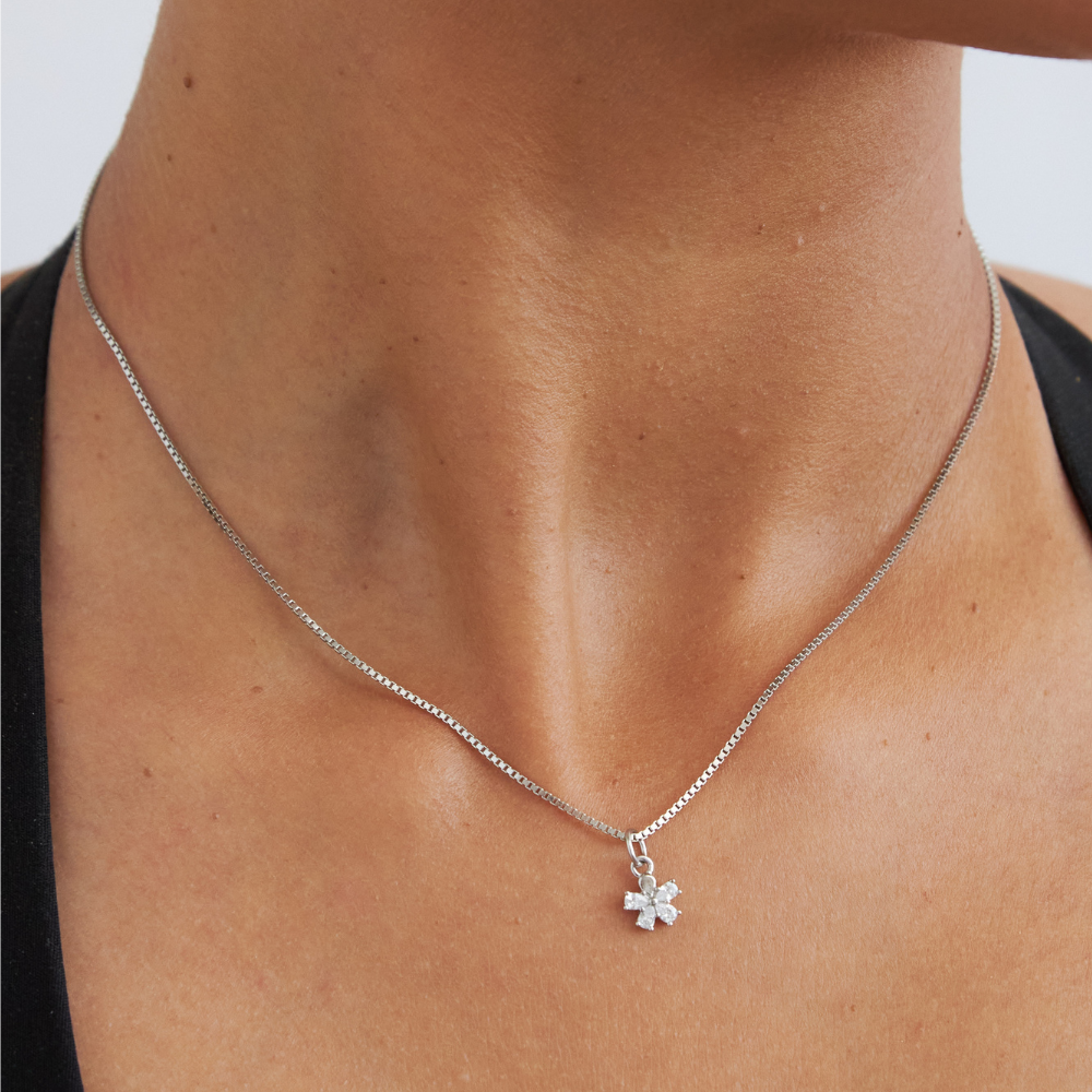 White Gold Plated