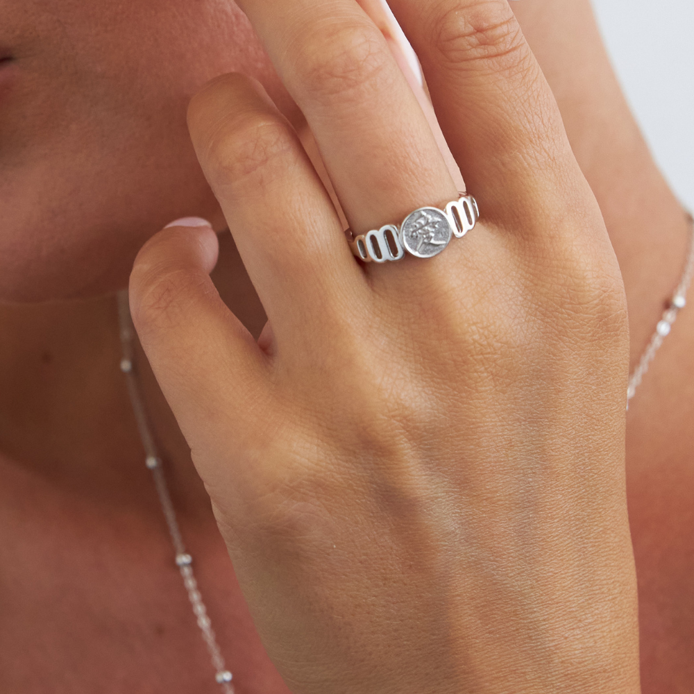 White Gold Plated