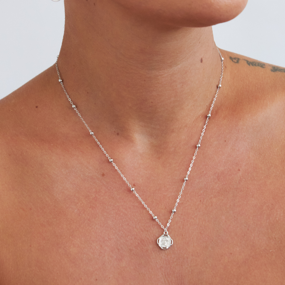 White Gold Plated