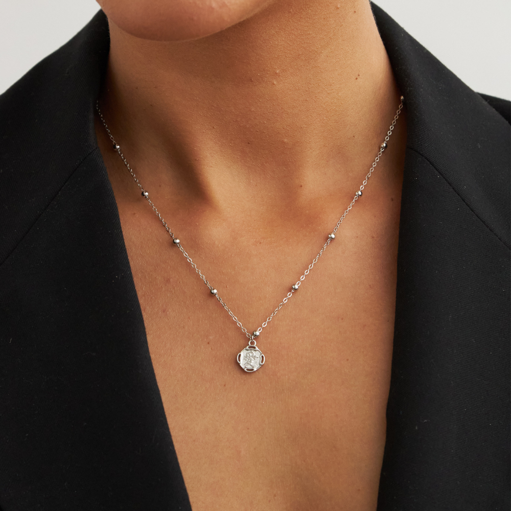 White Gold Plated