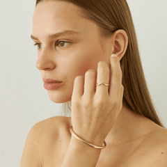 Wave Band Ring