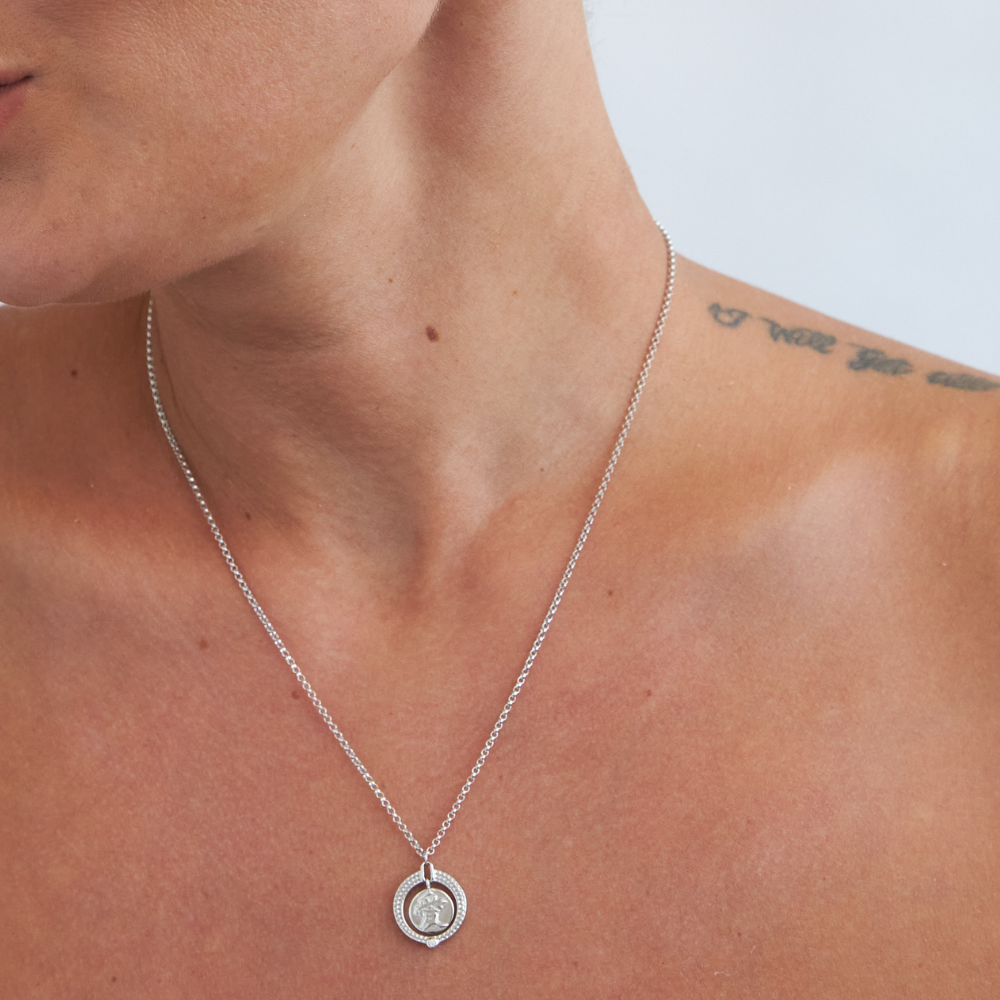 White Gold Plated
