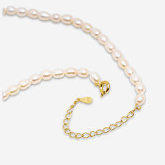 Alignment Pearl Necklace