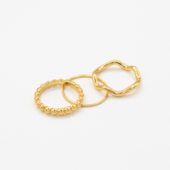 Layers of Radiance Ring Set