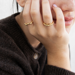 Layers of Radiance Ring Set
