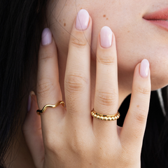 Layers of Radiance Ring Set