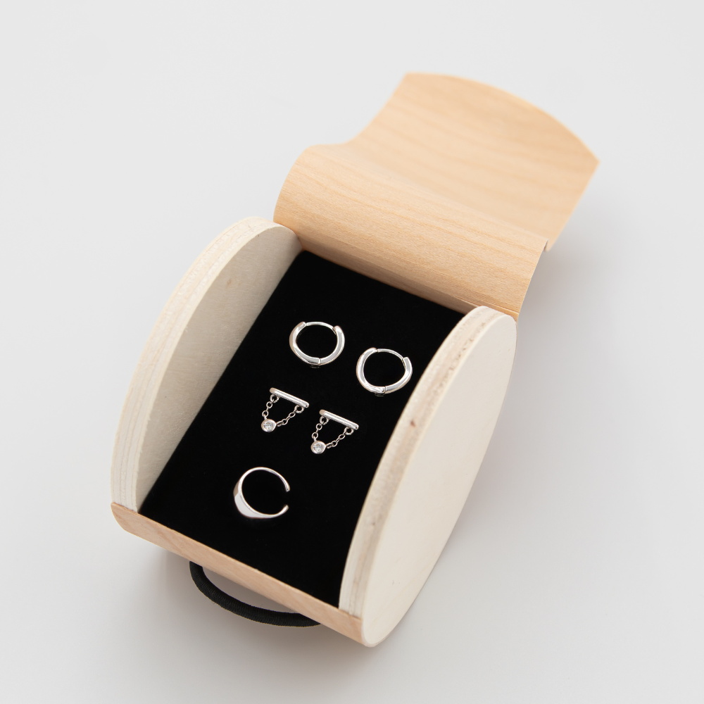 Rhythm of Form Earring Set