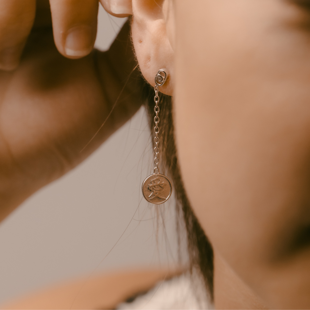 Whispers of Love Drop Earrings