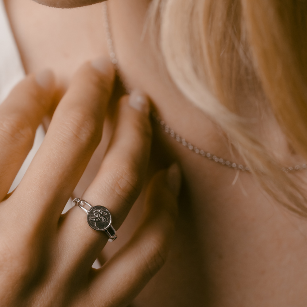 White Gold Plated