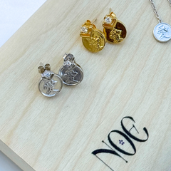 Love Kanji Stud Earrings