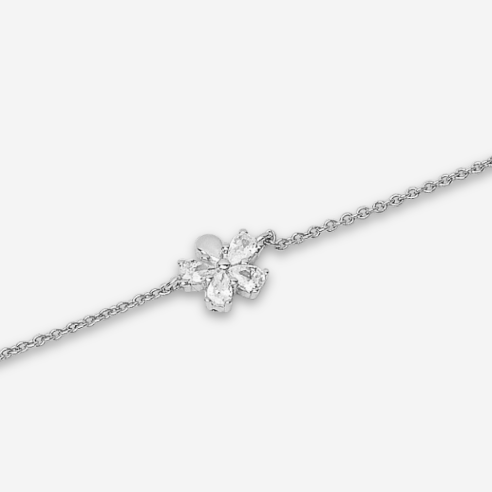 White Gold Plated