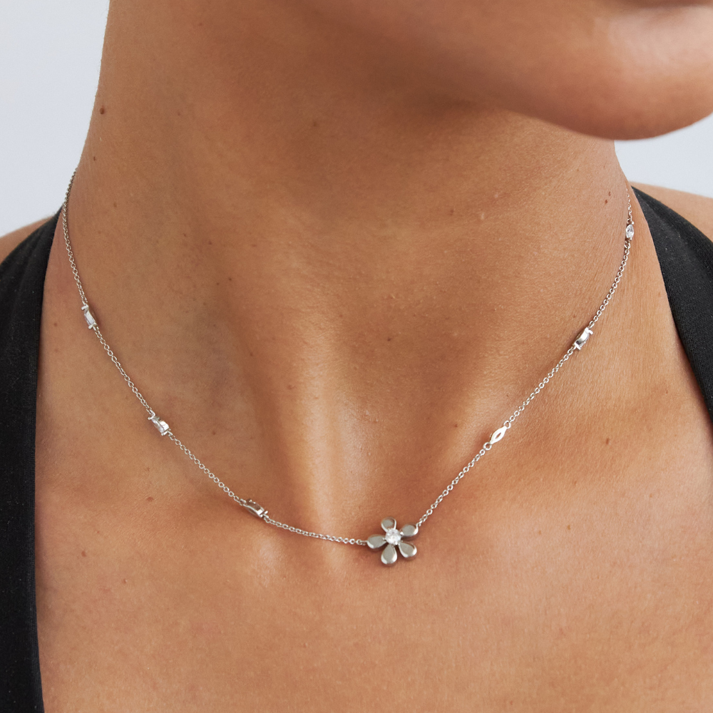 White Gold Plated