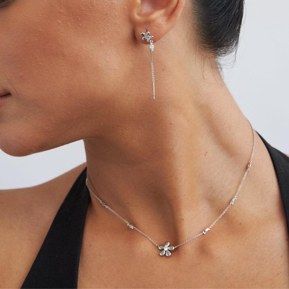 White Gold Plated