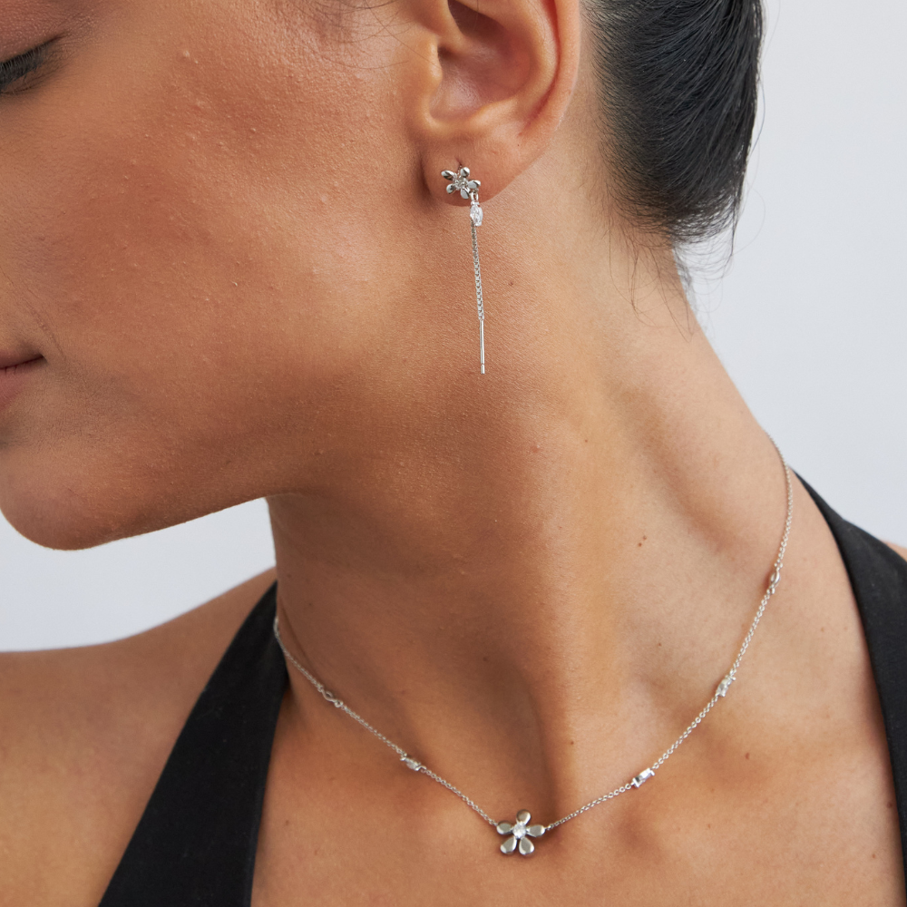 White Gold Plated