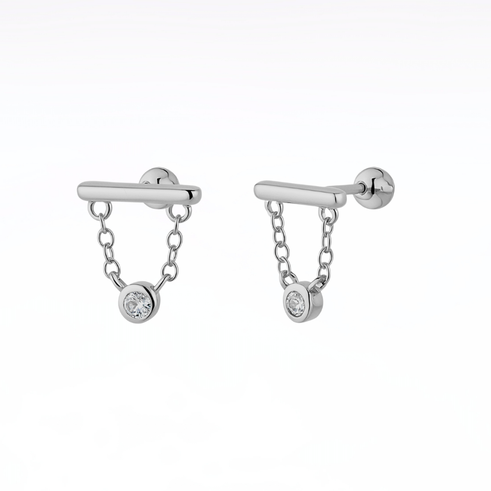 White Gold Plated