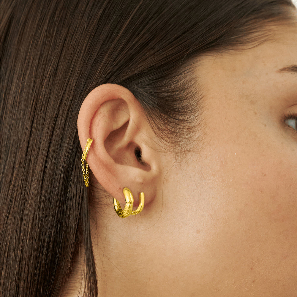 Enso Hoops Earrings