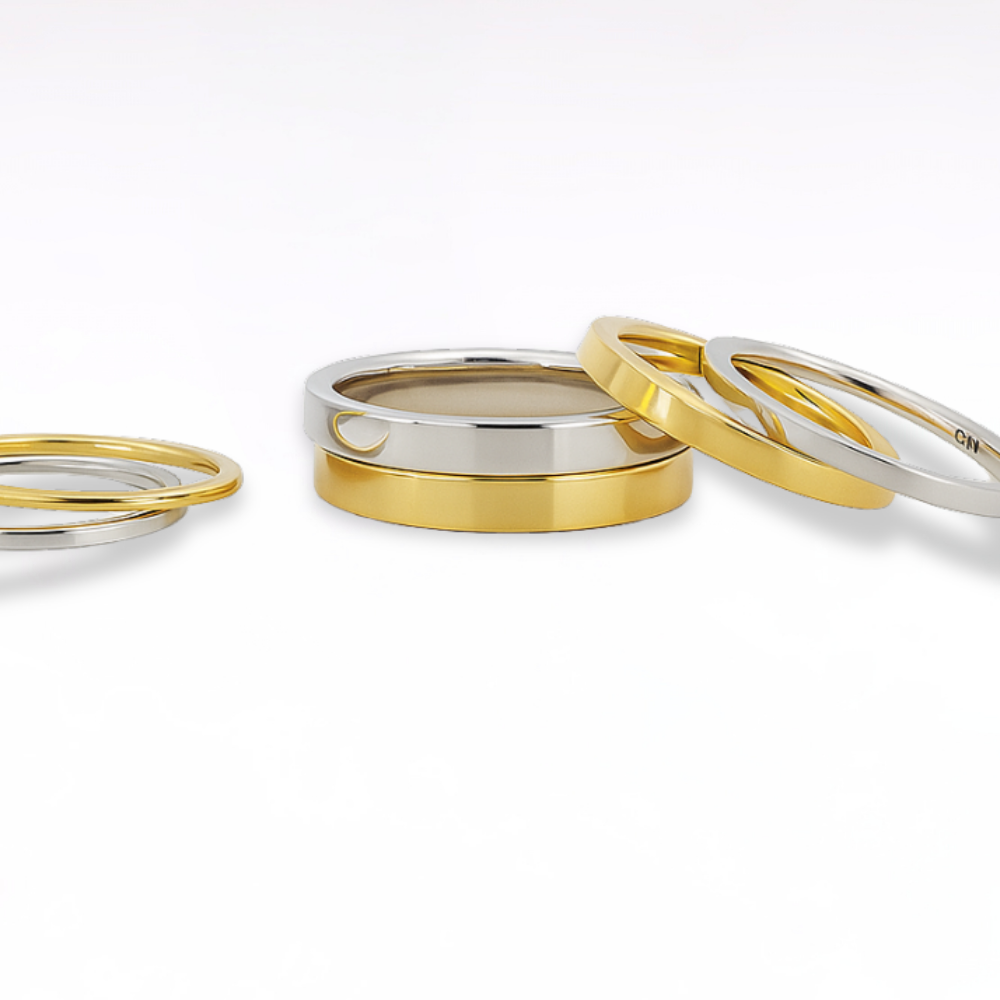 Kasane 1 mm Band Ring