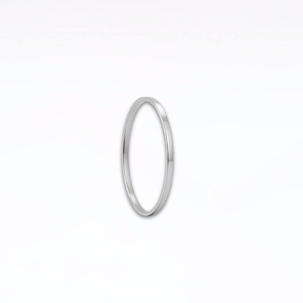 White Gold Plated