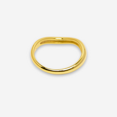 Minimalist Wave ring