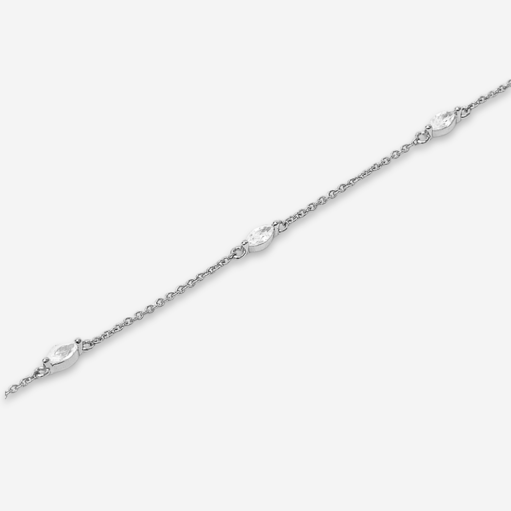 White Gold Plated