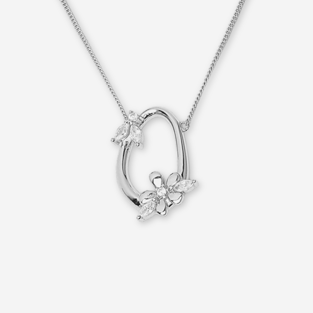 White Gold Plated