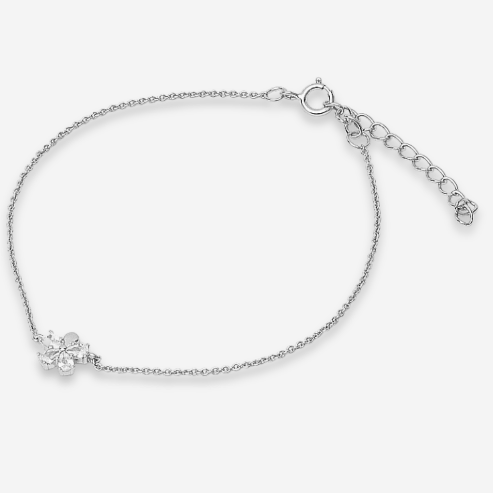 White Gold Plated